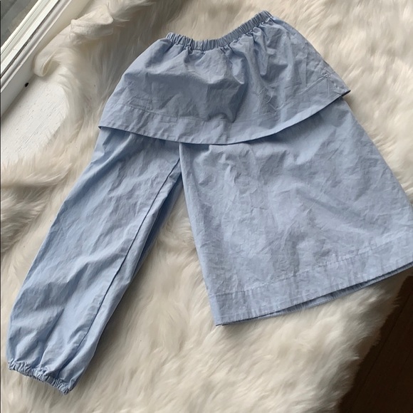 Baby blue off the shoulder Wilfred from Aritzia - Picture 5 of 5